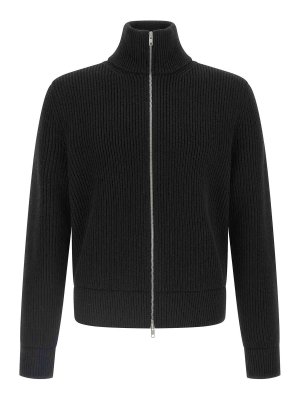 Maison Margiela: Cardigans - Cardigan - Noir