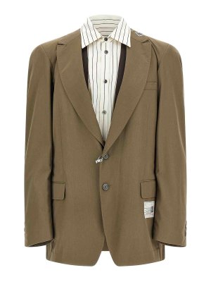 MAISON MIHARA YASUHIRO: ブレザー - ブレザー - 緑