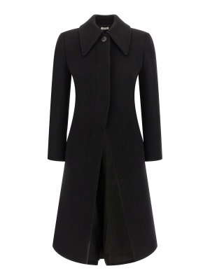 ALEXANDER MCQUEEN: shirts - Wool And Cashmere Coat