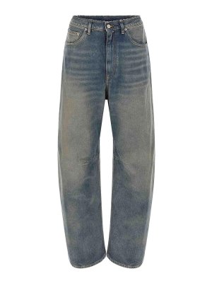 MM6 MAISON MARGIELA: Jeans patte d'éléphant - Jean Évasé - Bleu