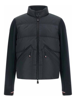 MONCLER: cardigan - Cardigan imbottito