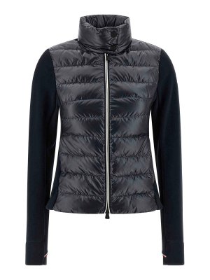MONCLER: giacche imbottite - Felpa con gilet imbottito