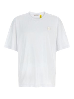 MONCLER: Tシャツ - Tシャツ - 白