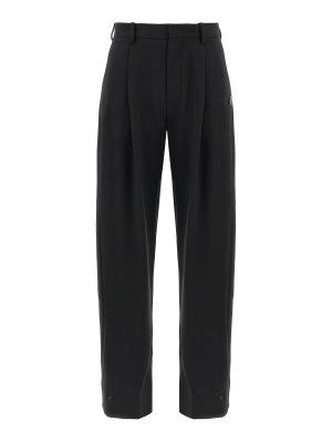 MONCLER: Casual Hosen - Casual Hose - Schwarz