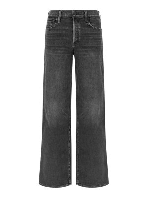 MOTHER: Jeans acampanados - Jeans Acampanados - Negro