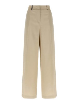 PESERICO: Pantalons casual - Pantalons Décontractés - Beige