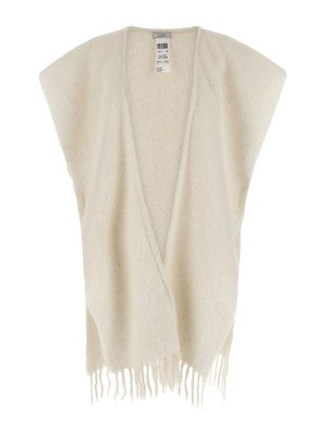 PESERICO: Capes & Ponchos - Cape - Weiß