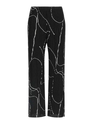 PLEATS PLEASE ISSEY MIYAKE: casual trousers - Pause Pants