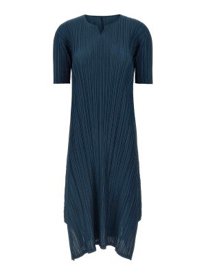 PLEATS PLEASE ISSEY MIYAKE: abiti al ginocchio - Abito a pieghe morbide