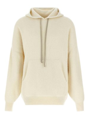 RICK OWENS: Sudaderas y suéteres - Sudadera - Blanco