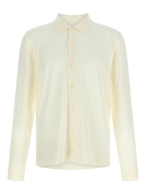 ROBERTO COLLINA: cardigan - Cardigan in lana merino