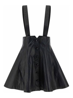 ROTATE Birger Christensen: flared jeans - Suspender Skirt