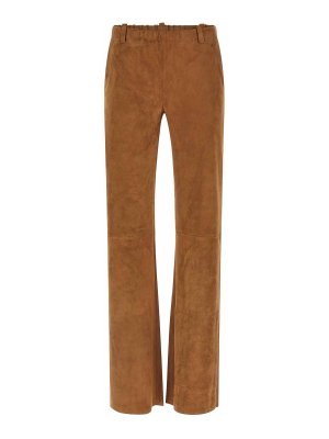 STOULS: レザートラウザー - レザーパンツ - ブラウン