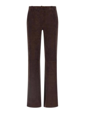 STOULS: レザートラウザー - レザーパンツ - ブラウン