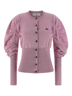 VIVIENNE WESTWOOD: カーディガン - カーディガン - ヌードカラー