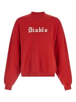 WILLY CHAVARRIA: Sweatshirts & Pulls - Sweat-Shirts - Rouge