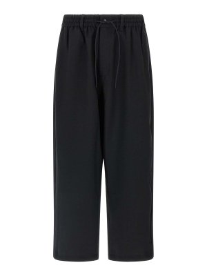 Y-3: Pantalons casual - Pantalons Décontractés - Noir