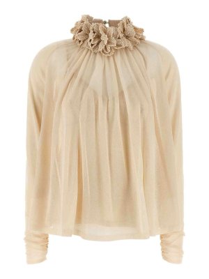 ZIMMERMANN: Tops & Tank tops - Hypnotic Crochet Trim Top