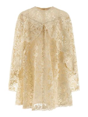 ZIMMERMANN: cocktail dresses - Memento Bird Lace Mini Dress