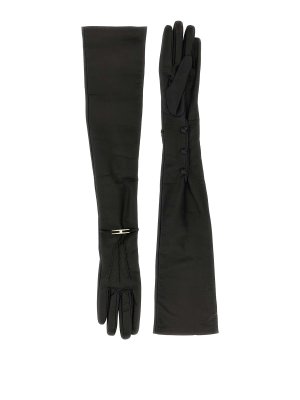 ELISABETTA FRANCHI: 手袋 - 手袋 - 黒