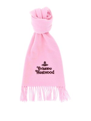 VIVIENNE WESTWOOD: scarves - Embroidered Scarf