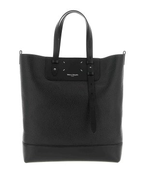 Maison Margiela: Sacs à main - Sac Cabas - Noir