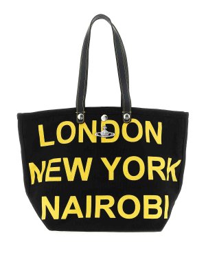 VIVIENNE WESTWOOD: totes bags - Small Shopping Bag