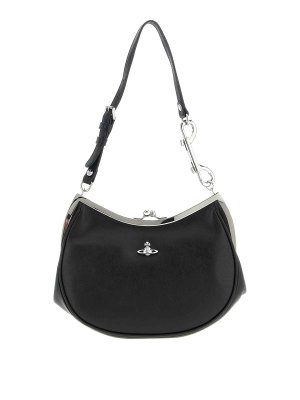 VIVIENNE WESTWOOD: Bolsos de hombro - Bolsa De Hombro - Negro