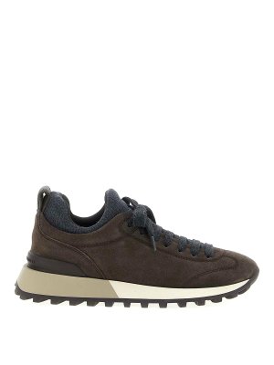 BRUNELLO CUCINELLI: trainers - Suede Sneakers