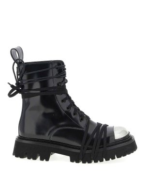 MOSCHINO: Botas - Botas - Negro