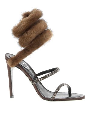 RENE CAOVILLA: Sandalen - Sandalen - Braun