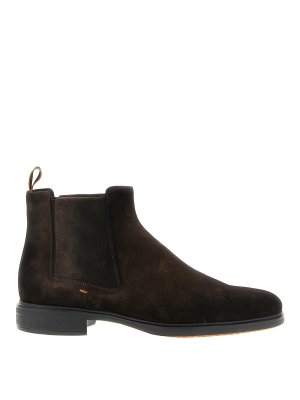 SANTONI: Bottines - Bottines - Marron