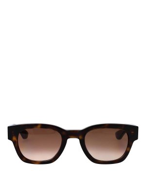 ALEXANDER MCQUEEN: Sonnenbrillen - Sonnenbrille - Braun