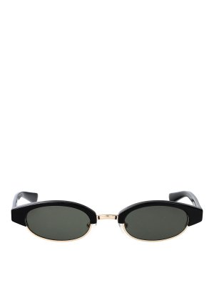 ALEXANDER MCQUEEN: Sonnenbrillen - Sonnenbrille - Schwarz