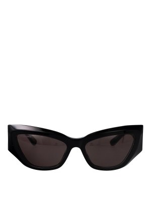 BALENCIAGA: サングラス - サングラス - 黒