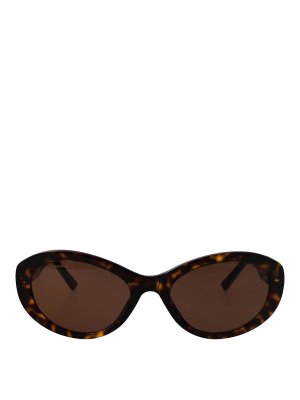 BALENCIAGA: Gafas de sol - Gafas De Sol - Marrón