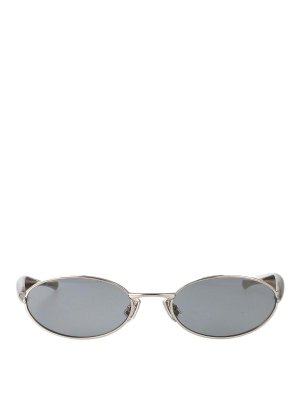 BOTTEGA VENETA: サングラス - サングラス - 銀