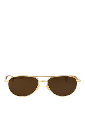 BOTTEGA VENETA: サングラス - サングラス - 金