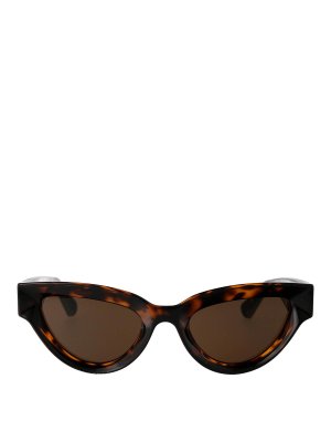 BOTTEGA VENETA: サングラス - サングラス - ブラウン