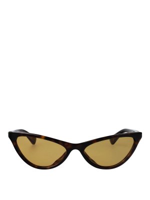 BOTTEGA VENETA: サングラス - サングラス - ブラウン