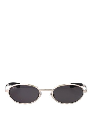 GUCCI: Lunettes de soleil - Lunettes De Soleil - Argent