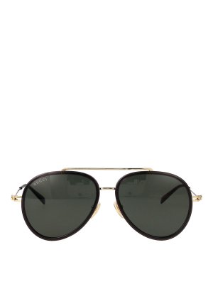 GUCCI: Gafas de sol - Gafas De Sol - Gris