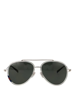 GUCCI: Gafas de sol - Gafas De Sol - Gris