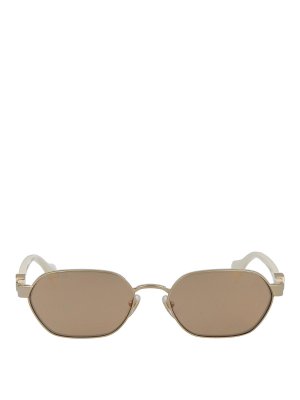 GUCCI: Lunettes de soleil - Lunettes De Soleil - Or