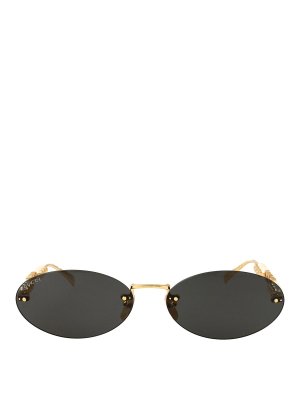 GUCCI: Lunettes de soleil - Lunettes De Soleil - Or