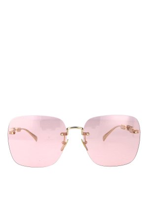 GUCCI: Lunettes de soleil - Lunettes De Soleil - Or