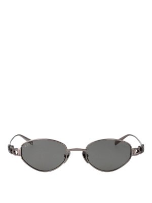 GUCCI: Lunettes de soleil - Lunettes De Soleil - Argent