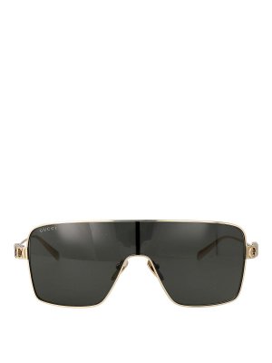 GUCCI: Lunettes de soleil - Lunettes De Soleil - Or