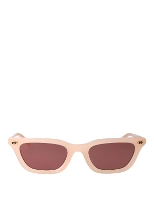 GUCCI: Lunettes de soleil - Lunettes De Soleil - Couleur Chair