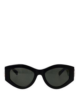GUCCI: Gafas de sol - Gafas De Sol - Negro